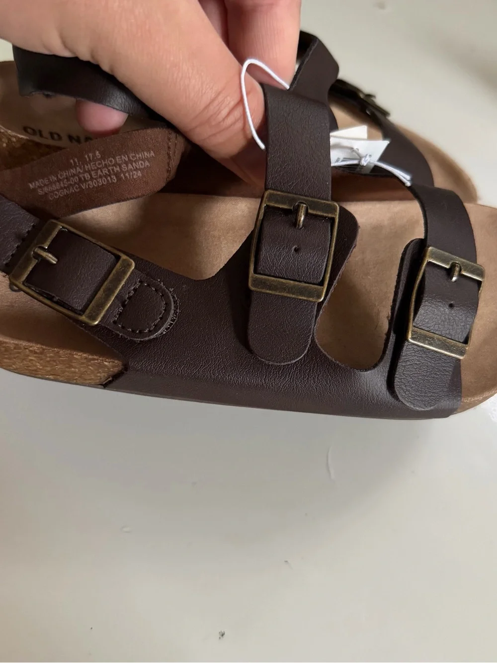 Old Navy Toddler Boys Brown Sandals size 11